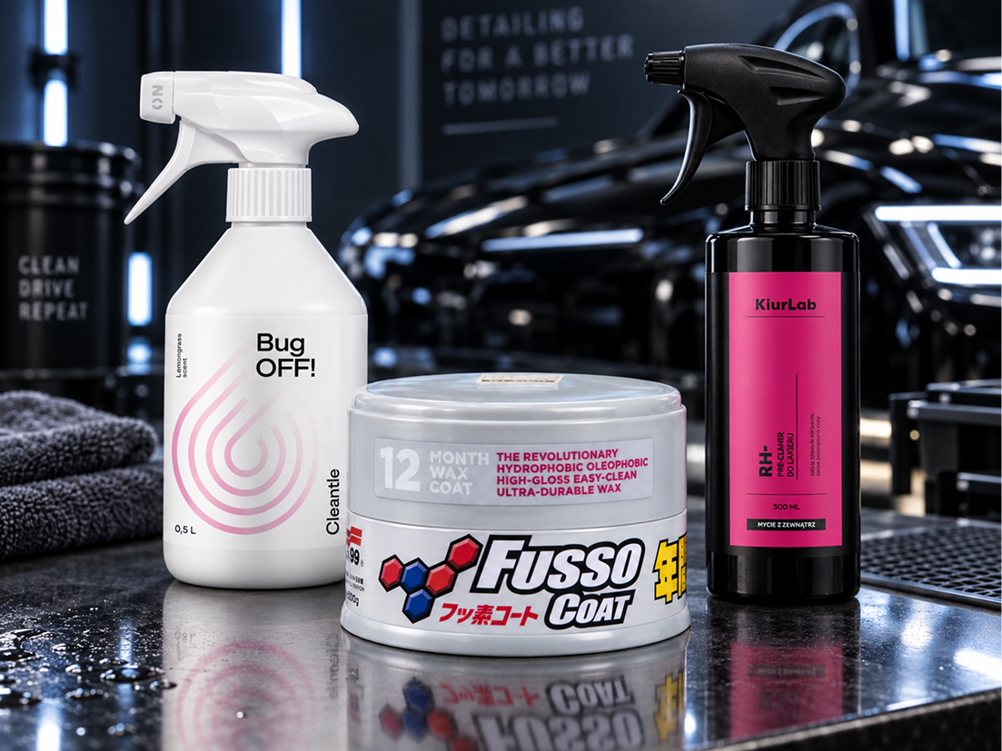 Kosmetyki i produkty detailingowe dostępne w MGK Auto Detailing