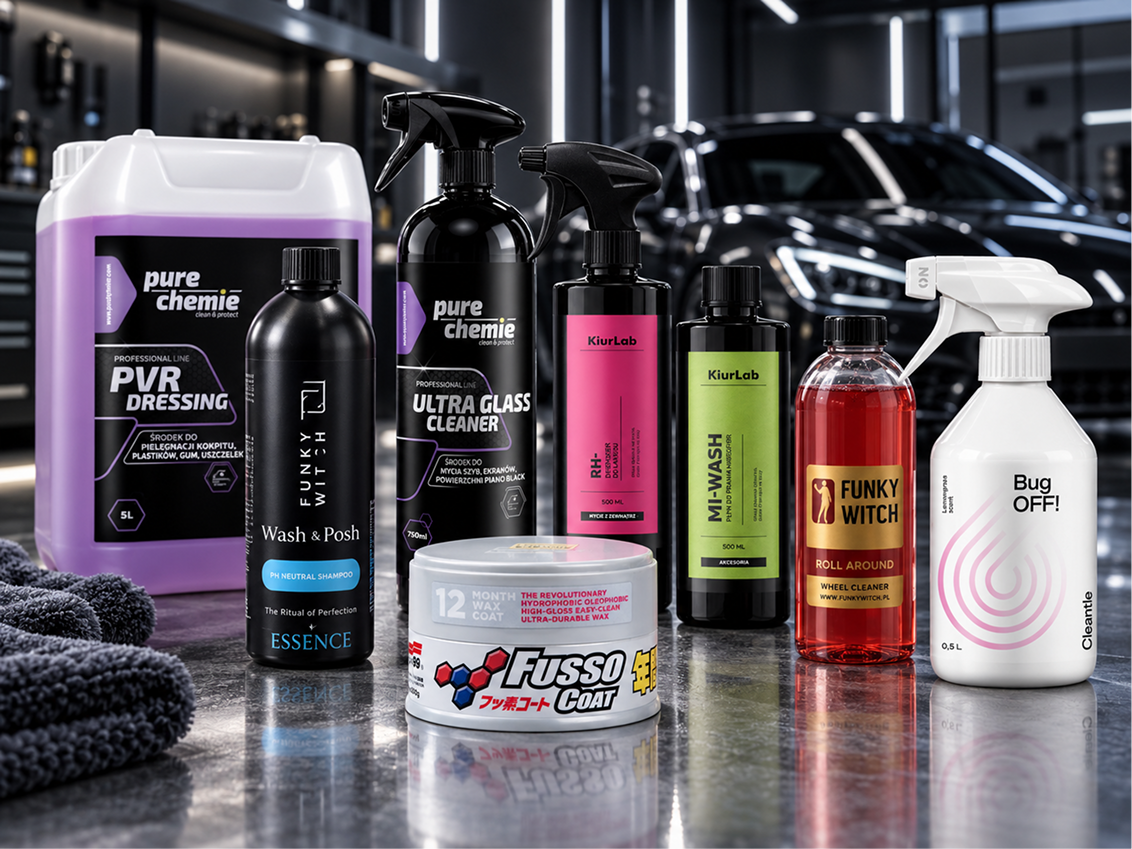Produkty do detailingu samochodowego MGK Auto Detailing